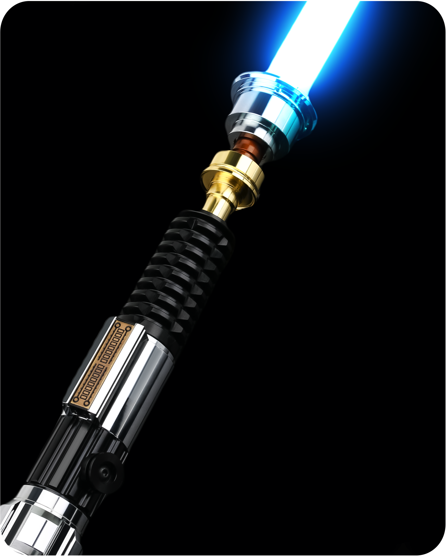 High quality Obi-Wan Kenobi lightsaber – The Negotiator hilt with smooth swing sound